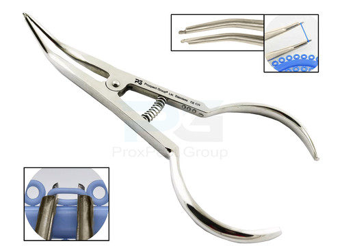 Orthodontic elastic separator - orthodontic,