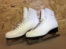 Botas Ladies White Ice Skates