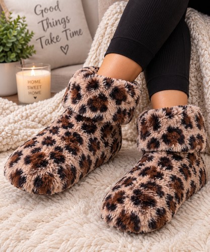 Womens slipper boots - slipper, size