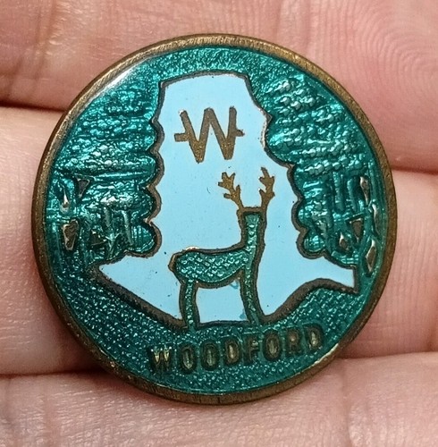 Vintage woodford enamel pin - enamel,
