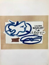 Vintage 1989 Braque Poster