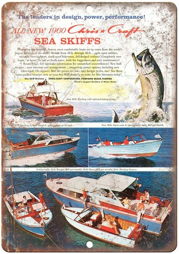 1960 chris craft boat vintage - 1960,
