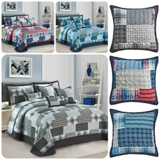 3 Piece Patchwork Bedspread