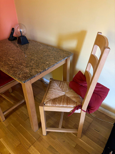 Rectangular beechwood dining - beechwood,