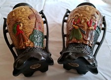 Pair Of Cyples Vases Old