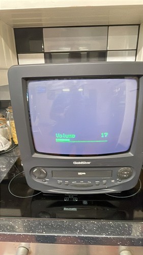 Goldstar crt vintage - goldstar, 14"crt