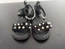 Fashion Girls Black Sandals