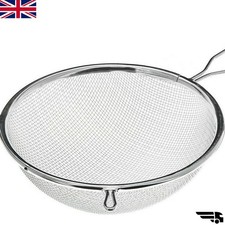 20cm Sieve Kitchen Fine Mesh Strainer Dusting Icing Sugar Cake Decoration Flour
