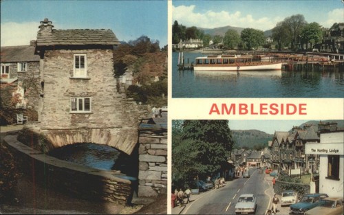 Vintage ambleside lake - vintage,