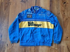 Vintage BENETTON 1995 World Champions Sparco F1 Renault Racing Team Jacket (XL)