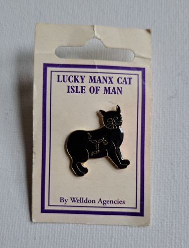 Lucky manx cat vintage - lucky,