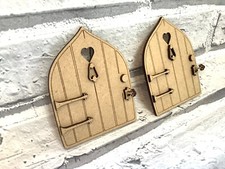 Laser cut fairy doors