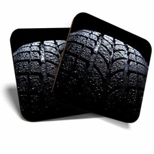 2 x Coasters - Awesome Car