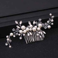 wedding Crystal / Pearls Hair