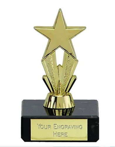 Micro star award trophy - star, table