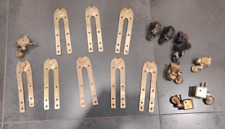 Job Lot of Brass Metalware inc. Claw Feet and Library Steps Hinges