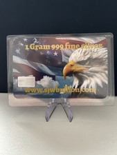 USA Eagle Carded 1g 999 Fine