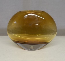 Amber Polish Art Glass Large