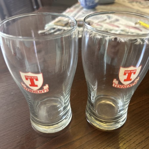 Vintage tennents pint - vintage, 1/2