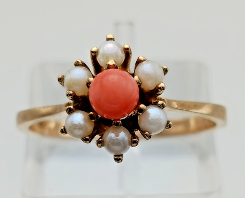 Vintage 9ct gold - vintage, ring