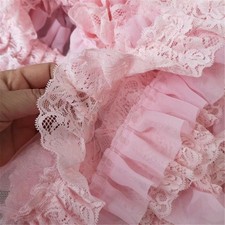50CM 3-layer Pleated Organza