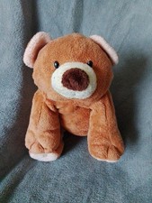 TY Pluffies Slumbers Bear Soft Toy Plush Beanie. 2002