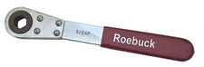 1/2" AF Hex RATCHET RING SPANNER Heavy Duty Non-Reversing Single Ended ROEBUCK