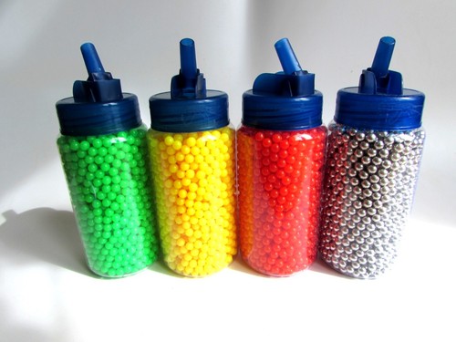 Plastic gun pellets bullets - bb,