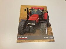 Case IH Maxxum series tractor sales brochure. MX100 MX110 MX120 and MX135
