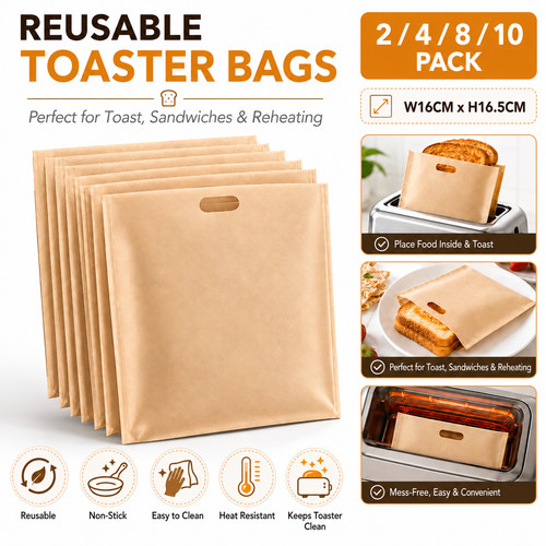 10pcs toaster bag large - 2-10pcs,