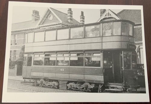 Vintage swansea tramcar 42 - vintage,