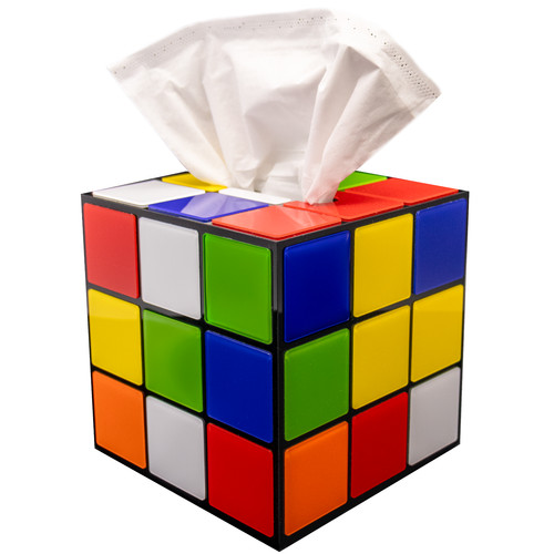 Magic cube tissue - magic, box