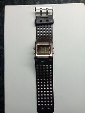 Rare Mens Nike Hammer Watch WC0040 Working New Battery Fitted Brown Used