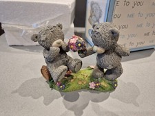 ME TO YOU BEAR FIGURINE LOVE BLOSSOMS BOXED EXTREMELY RARE