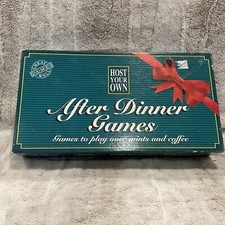 Host Your Own After Dinner Party Games **COMPLETE & VGC**