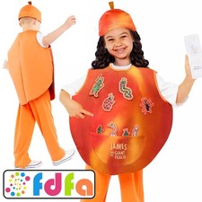 Amscan Official Roald Dahl James and Peach Classic Childs Fancy Dress Costume
