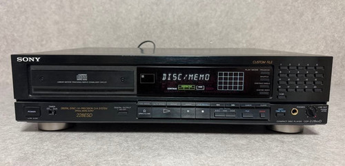 Sony cdp 228esd compact - sony,
