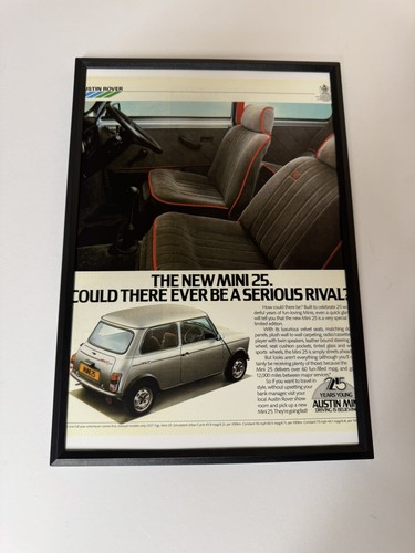 New framed classic mini - new,