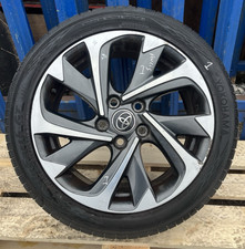 TOYOTA AURIS DESIGN - 2015 2016 - DIAMOND CUT DESIGN ALLOY WHEEL - 225 45 17