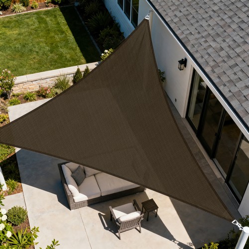Custom brown right triangle - brown,