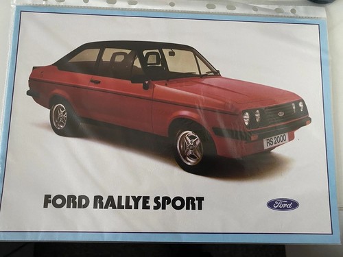 Ford escort mk2 - ford, rs