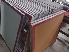 ALUMINIUM SILK SCREEN PRINTING FRAMES - USED BARE FRAMES SCREENPRINT