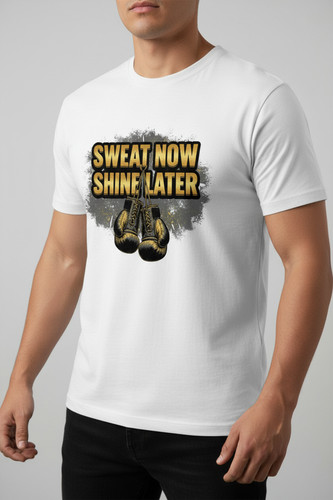 Sweat now shine later boxing - shine,