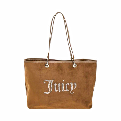Juicy couture brown suede tote - juicy,