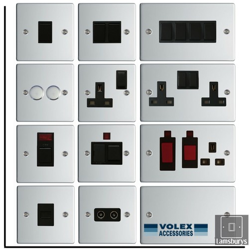 Volex flat polished mirror - flat,