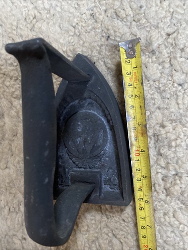 French vintage flat iron - vintage, iron/sad