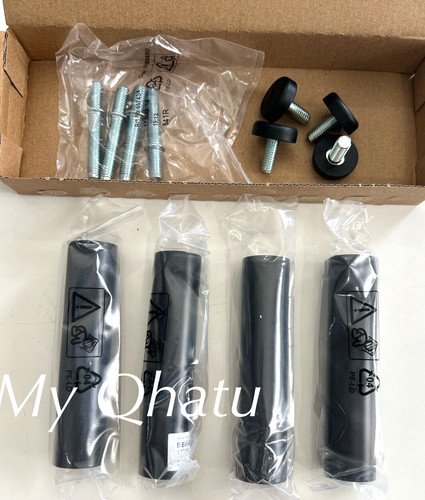 Ikea bekant leg black pack - leg, 4