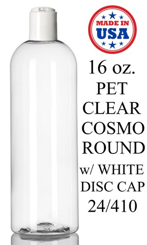 Cosmo round pet plastic - oz.,