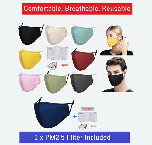 Cotton face mask - mask, washable