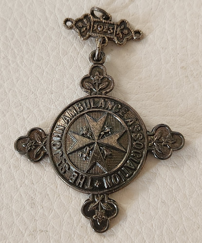 1923 john ambulance silver - st,